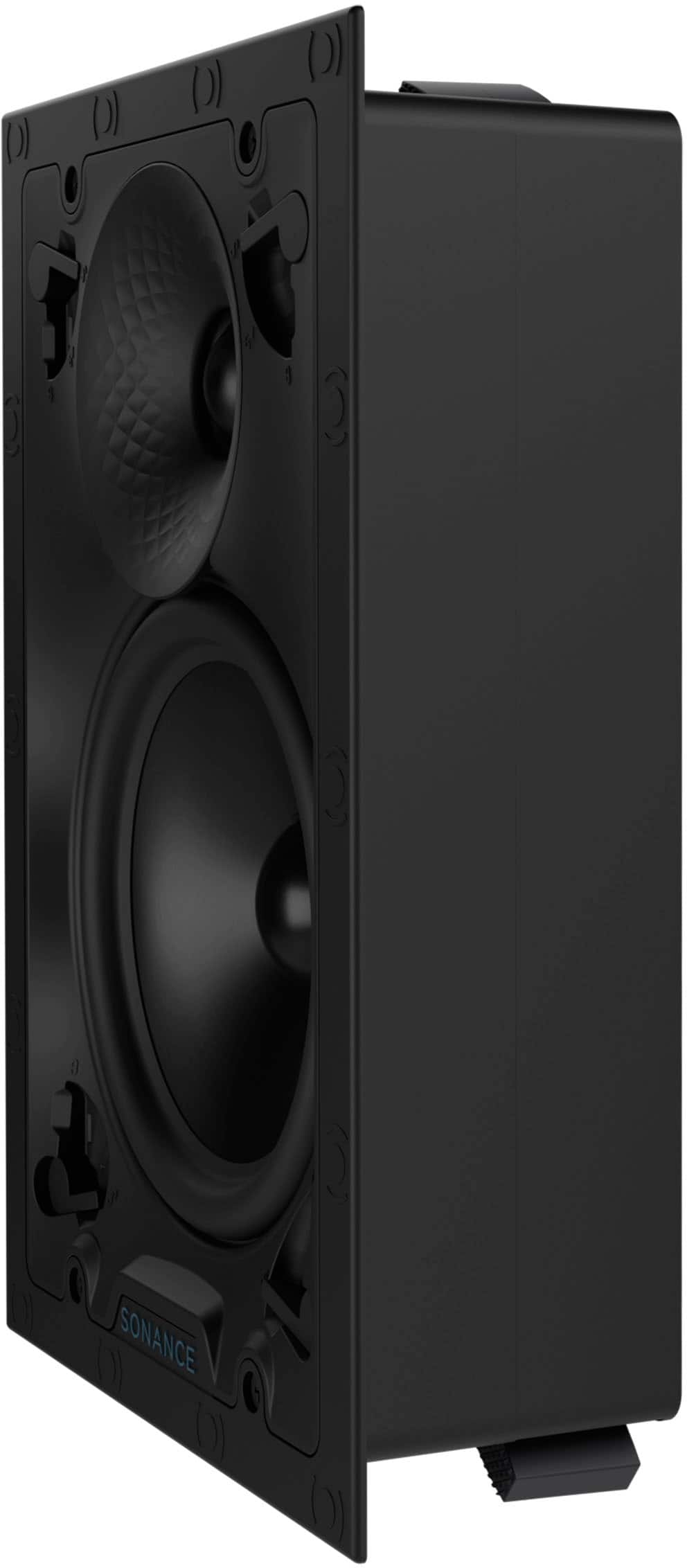 Left. Sonance - VX62 RECTANGLE - Visual Experience Series 6" Medium Rectangle 2-Way Speakers (Pair) - Paintable White.