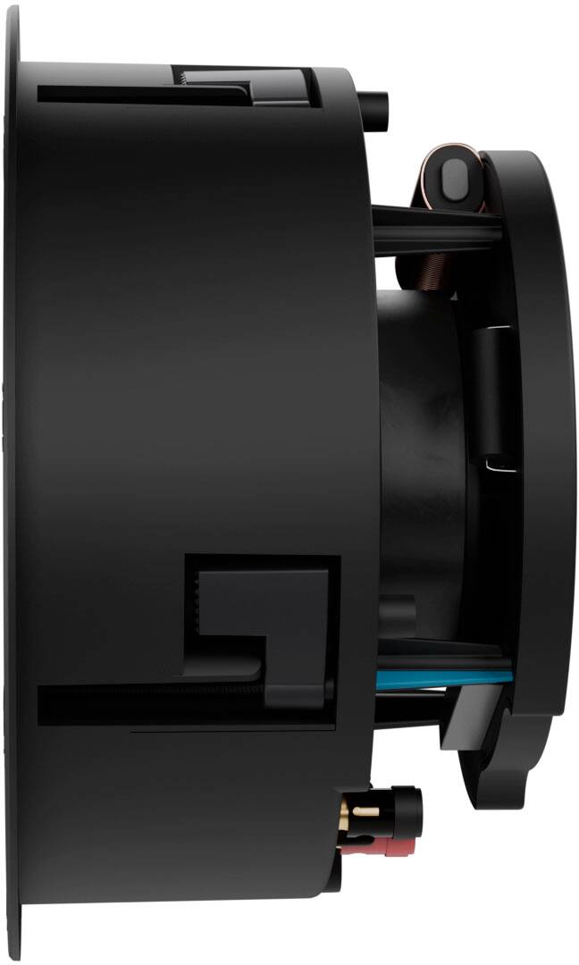 Back. Sonance - VX66R - Visual Experience Series 6" 2-Way In Ceiling Speakers (Pair) - Paintable White.