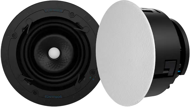 Sonance - VX66R - Visual Experience Series 6" 2-Way In Ceiling Speakers (Pair) - Paintable White