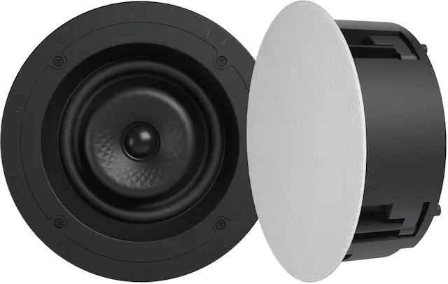 Sonance - VX60R - Visual Experience Series 6" 2-Way In Ceiling Speakers (Pair) - Paintable White