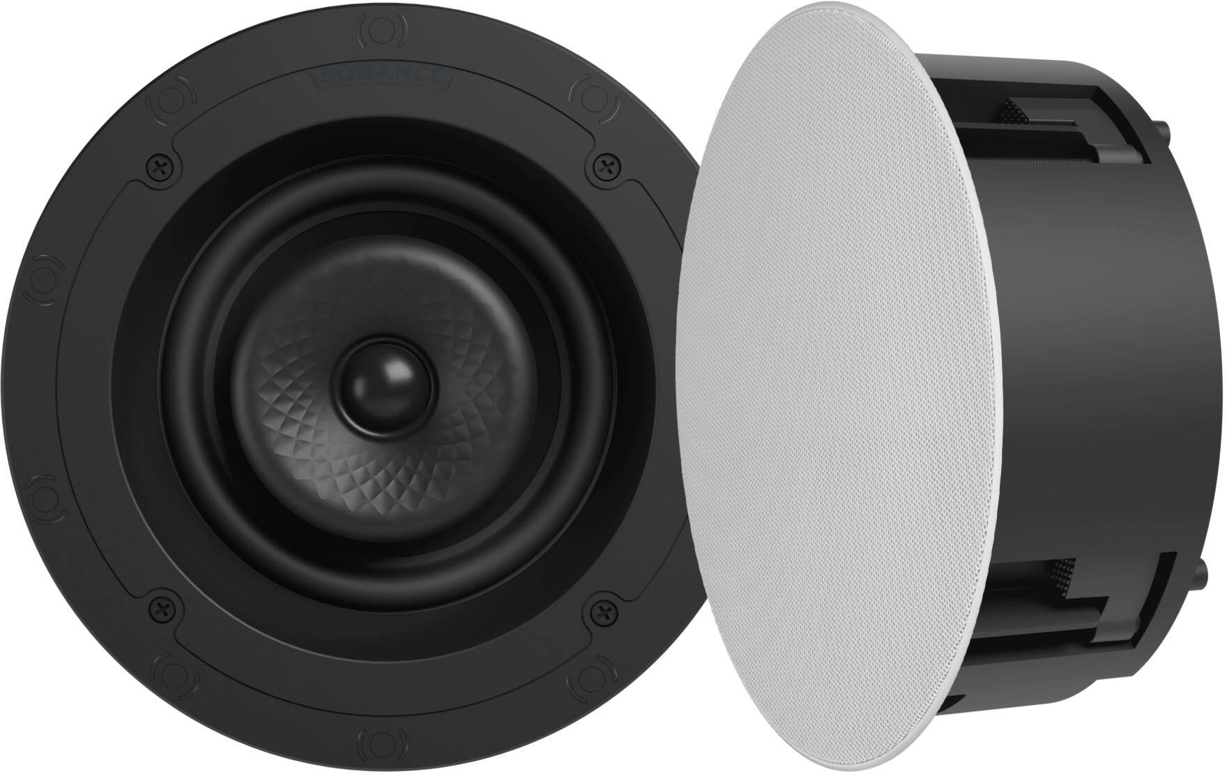 Sonance - VX60R - Visual Experience Series 6" 2-Way In Ceiling Speakers (Pair) - Paintable White