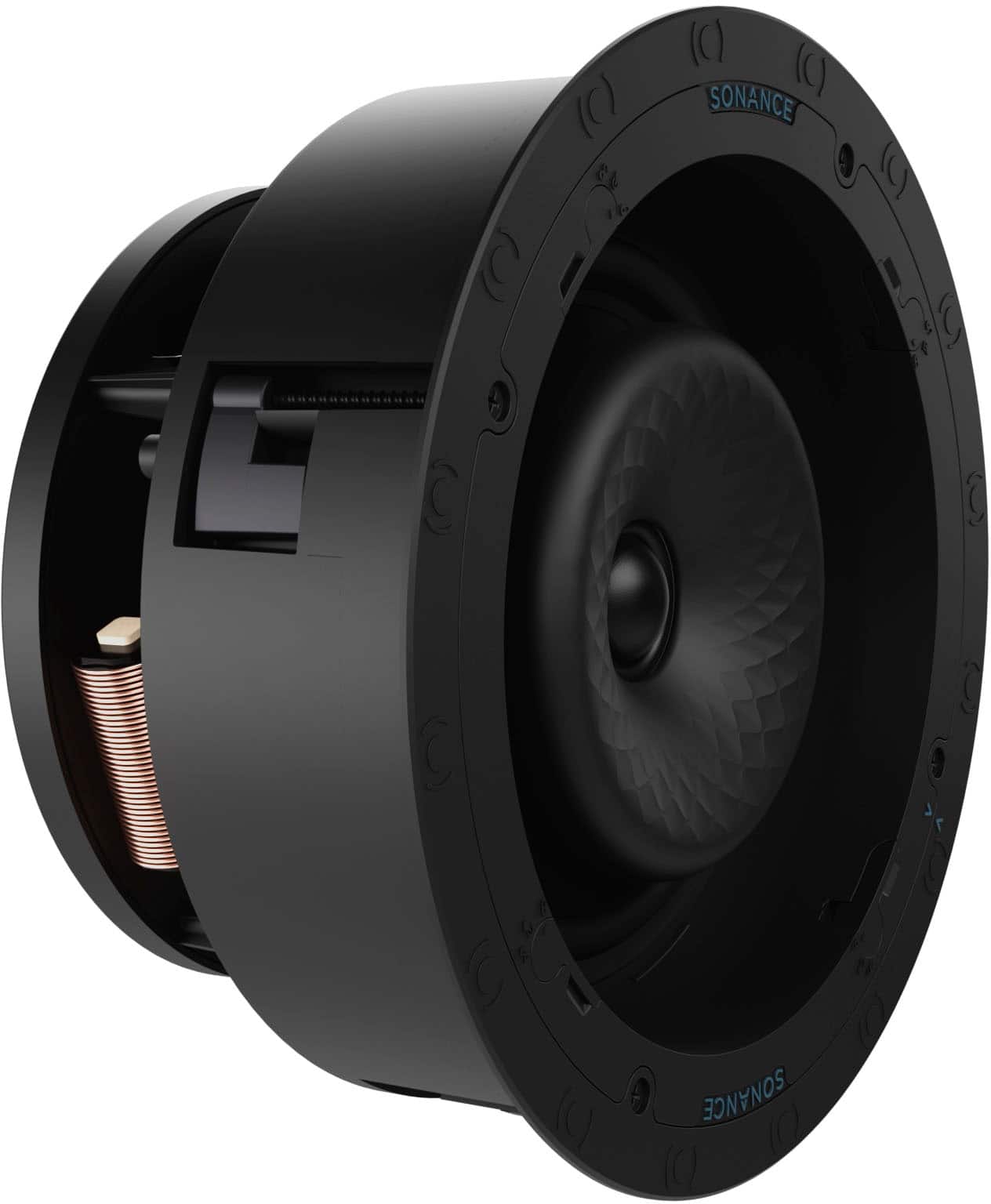 Alt View 15. Sonance - VX82R - Visual Experience Series 8" Large Round 2-Way Speakers (Pair) - Paintable White.