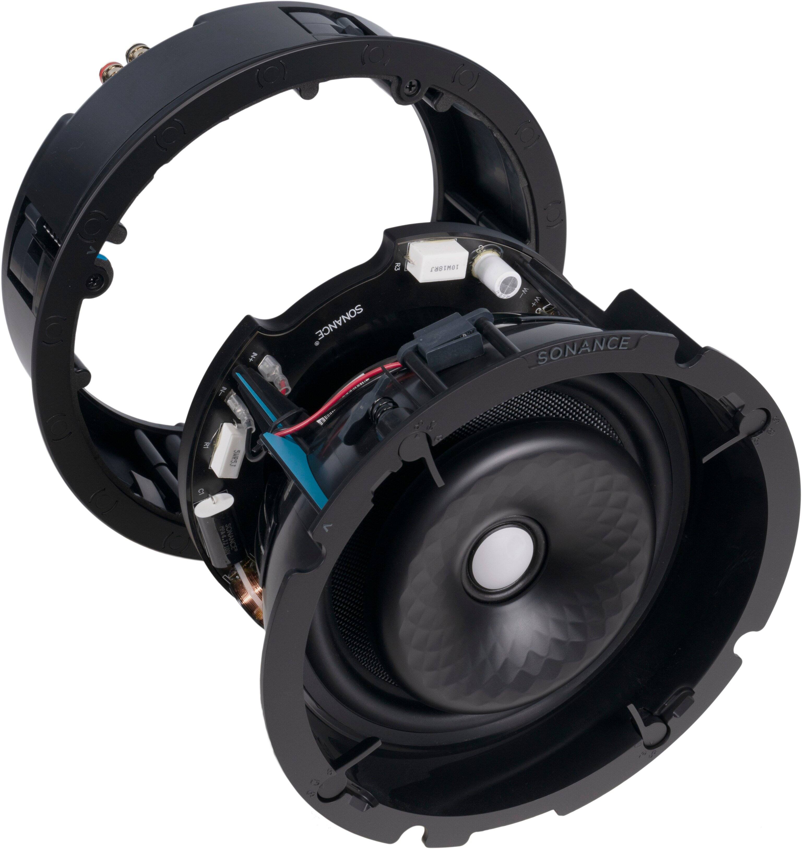 Alt View 19. Sonance - VX82R - Visual Experience Series 8" Large Round 2-Way Speakers (Pair) - Paintable White.