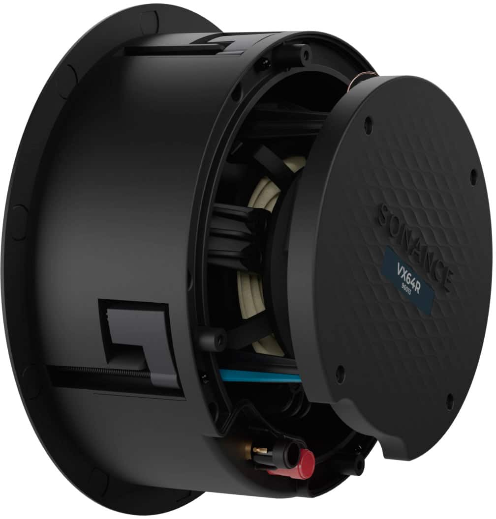 Alt View 11. Sonance - VX64R - Visual Experience Series 6" Medium Round 2-Way Speakers (Pair) - Paintable White.