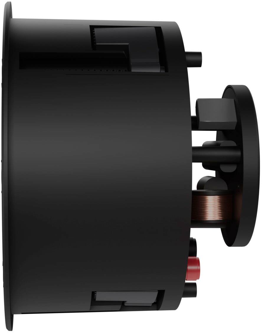 Back. Sonance - VX42R - Visual Experience Series 4" Small Round 2-Way Speakers (Pair) - Paintable White.