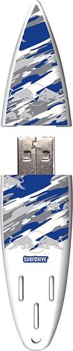 Front Standard. Action Sport Drives - Red Bull Blue Cammo 8GB USB 2.0 Flash Drive.