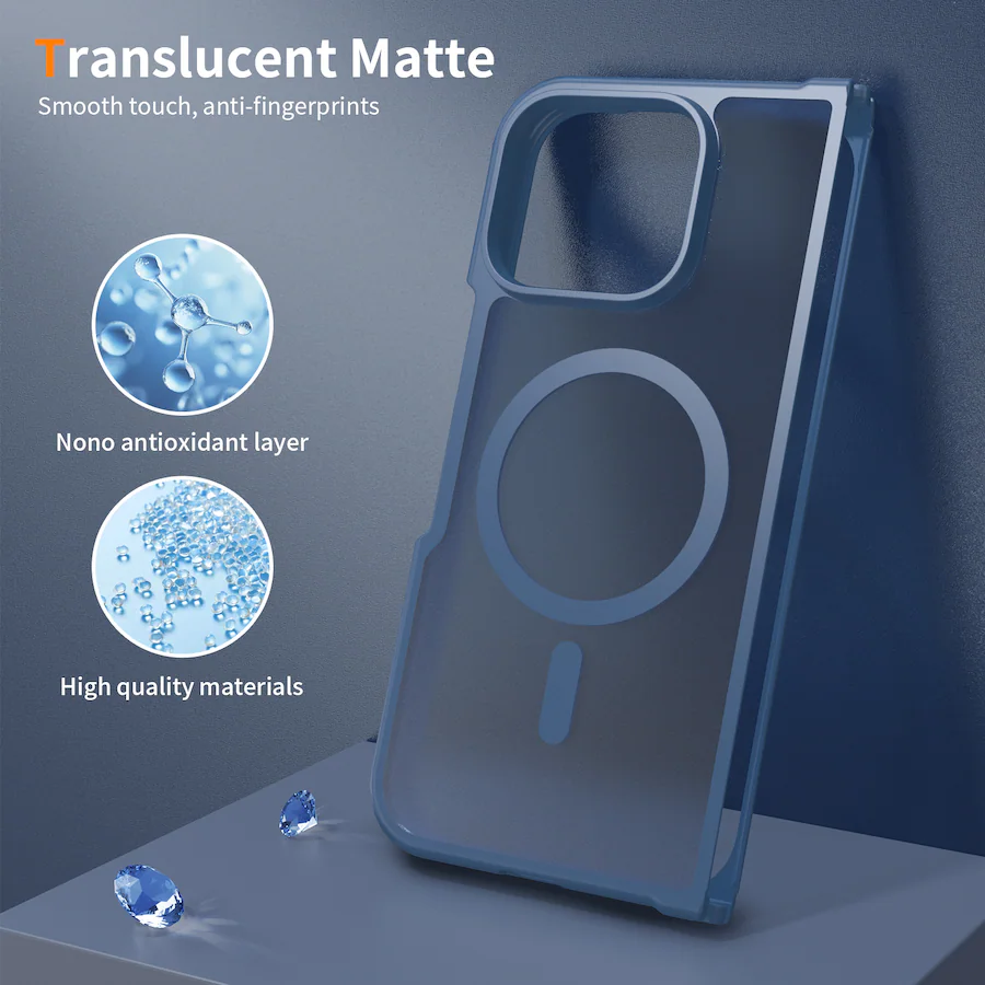 Translucent Google Pictures UUCOVER Magnetic Case for Google Pixel 11 Pro Fold,Shockproof ...