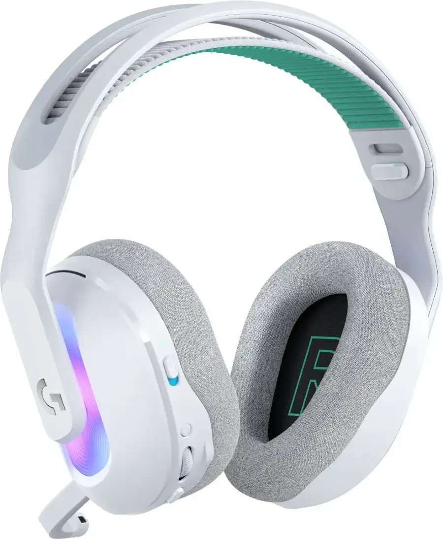 Alt View 10. Logitech - G522 LIGHTSPEED Wireless Gaming Headset for PC - White.