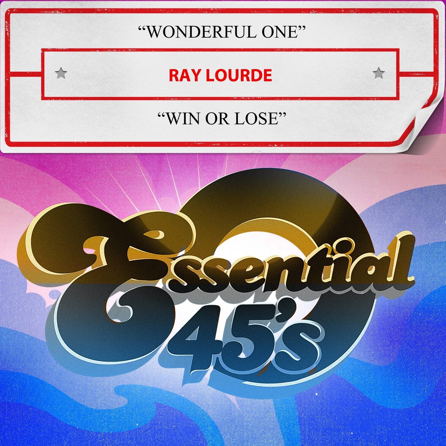 Ray Lourde - Wonderful One / Win Or Lose (Digital 45)   - COMPACT DISCS [CD] price history on PriceWatchPro