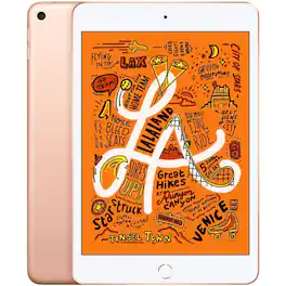 Apple - Certified Refurbished 7.9-Inch iPad Mini (5th Generation) (2019) Wi-Fi + Cellular - 64GB - Gold (Unlocked)