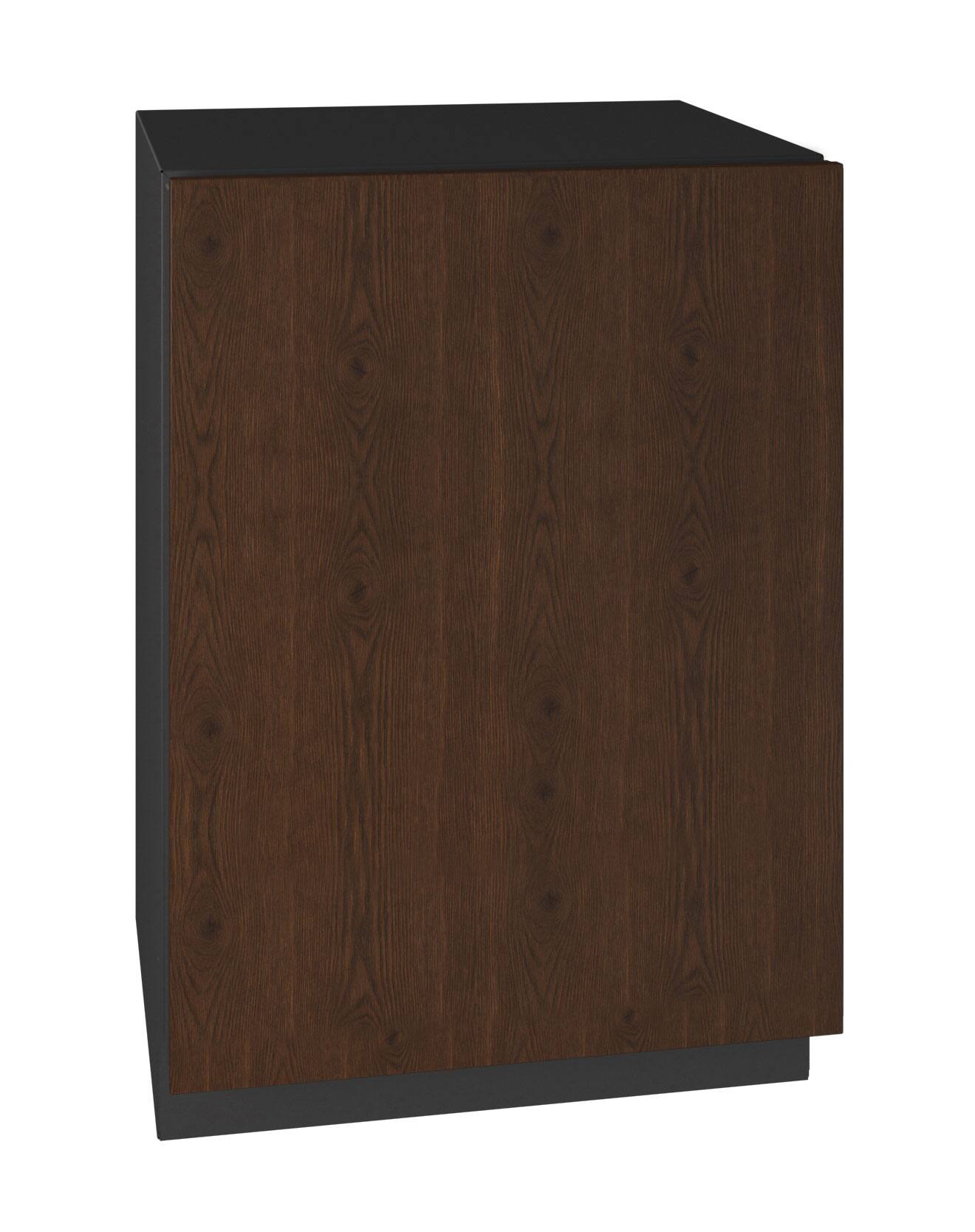 Angle. U-Line - U-Line 24"W. 4.6Cu.Ft. Built-In Dual-Zone Beverage Center-Panel Ready - Integrated Solid.