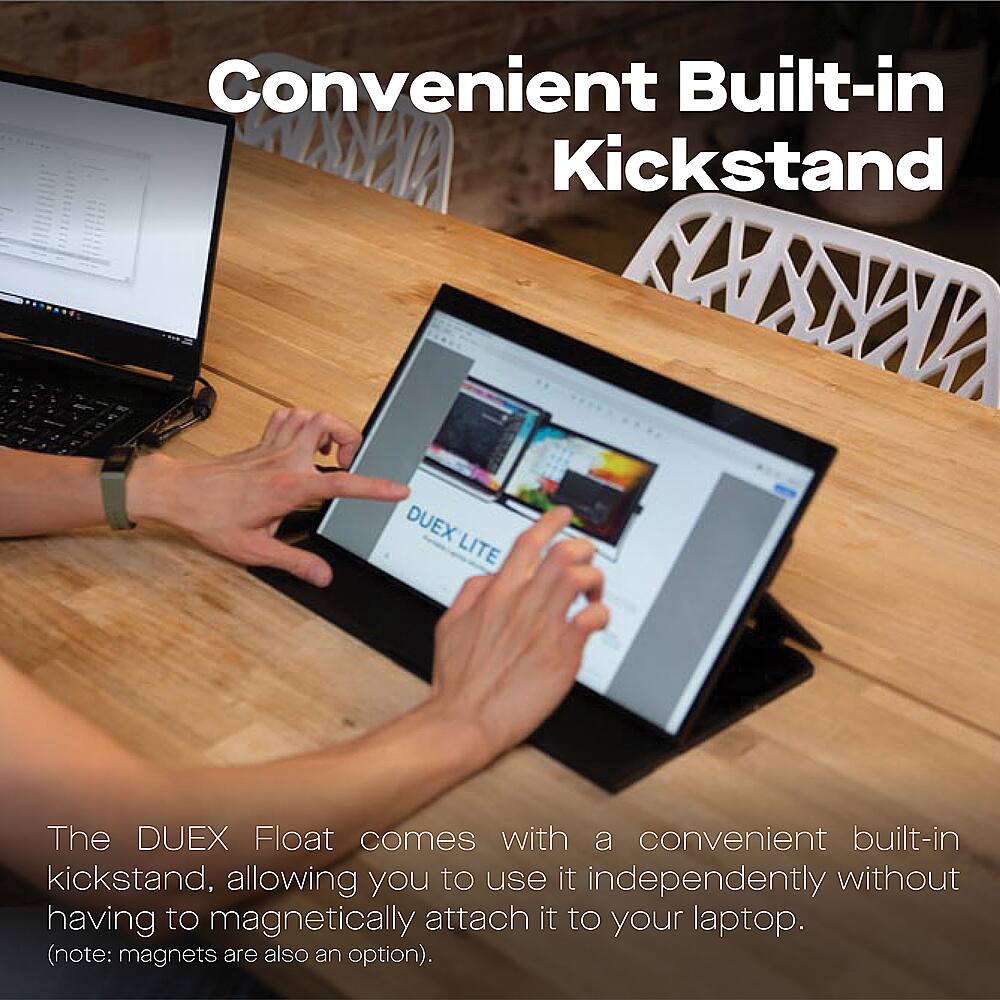 Alt View 14. Mobile Pixels - DUEX Float 15.6" LCD Monitor - Black.