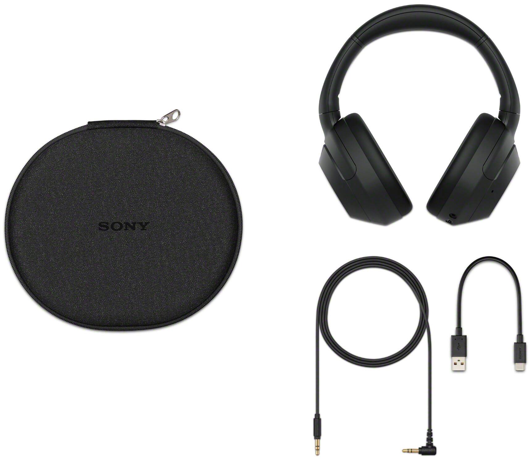Alt View 15. Sony - ULT WEAR Wireless Noise Canceling Headphones - Black.