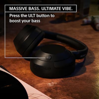 Sony ULT WEAR Wireless Noise Canceling Headphones Black WHULT900N Sony ULT WEAR Wireless Noise Canceling Headphones Black WHULT900N