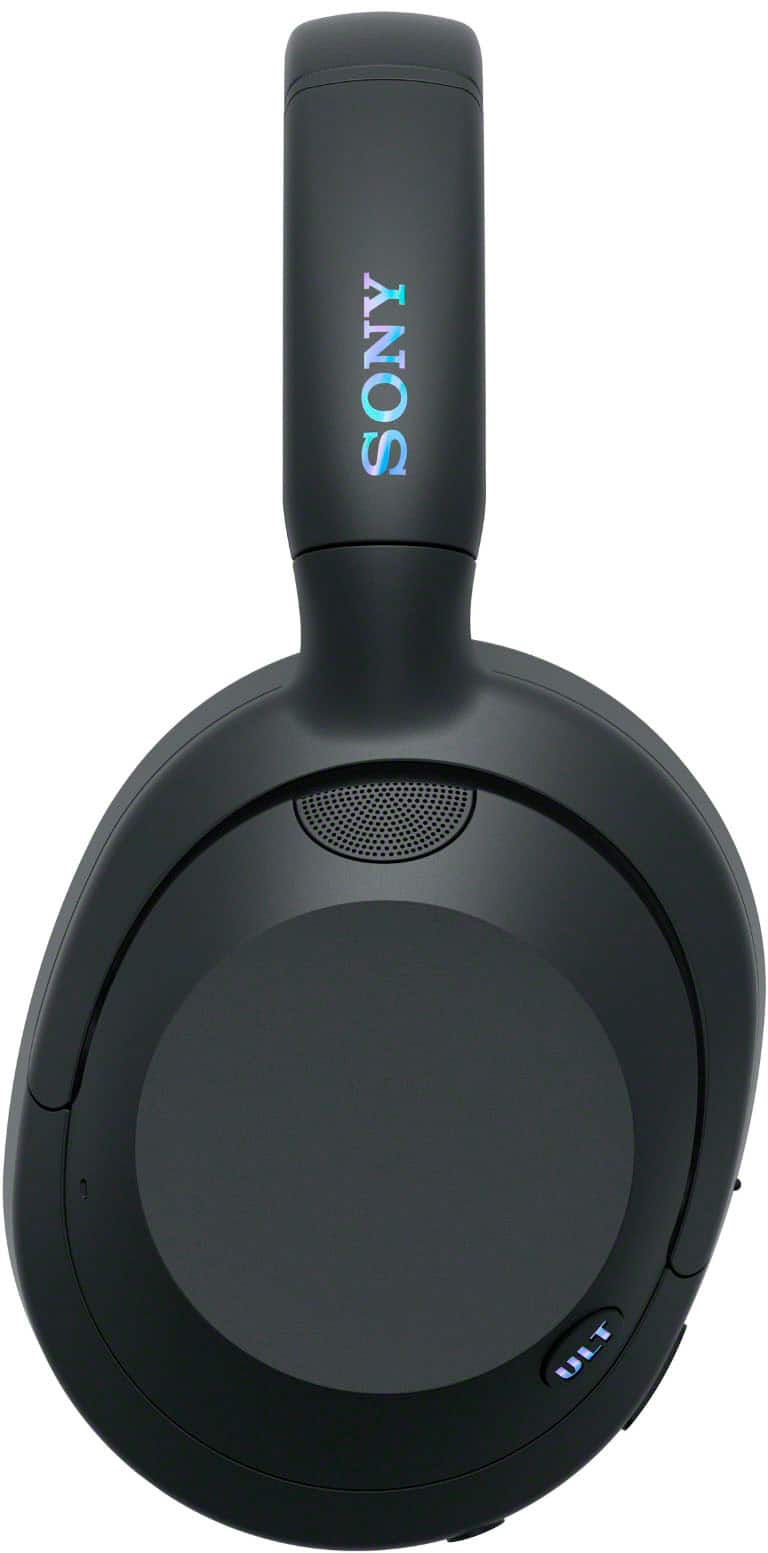 Left. Sony - ULT WEAR Wireless Noise Canceling Headphones - Black.