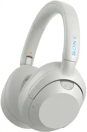 Front. Sony - ULT WEAR Wireless Noise Canceling Headphones - White.
