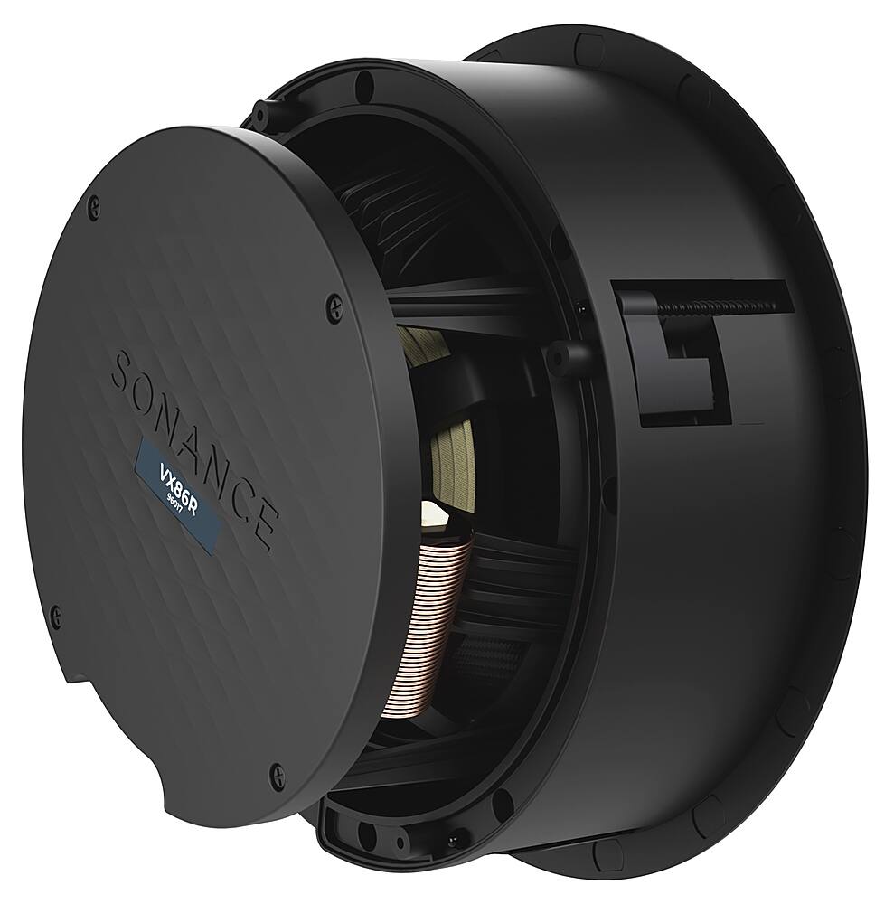 Alt View 13. Sonance - VX86R - Visual Experience Series 8" Large Round 2-Way Speakers (Pair) - Paintable White.