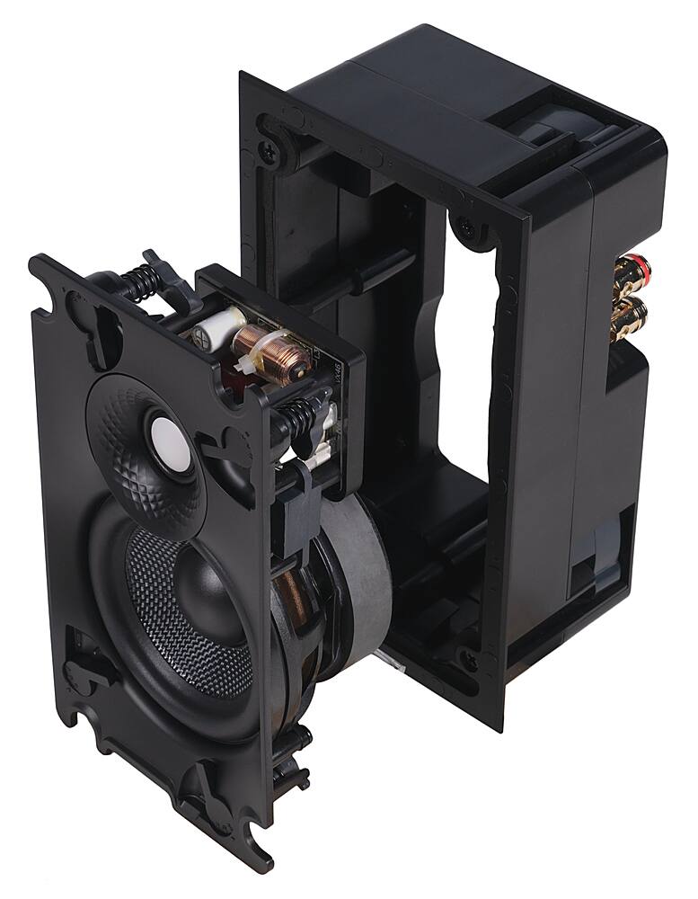 Alt View 19. Sonance - VX46 RECTANGLE - Visual Experience Series 4" Small Rectangle 2-Way Speakers (Pair) - Paintable White.