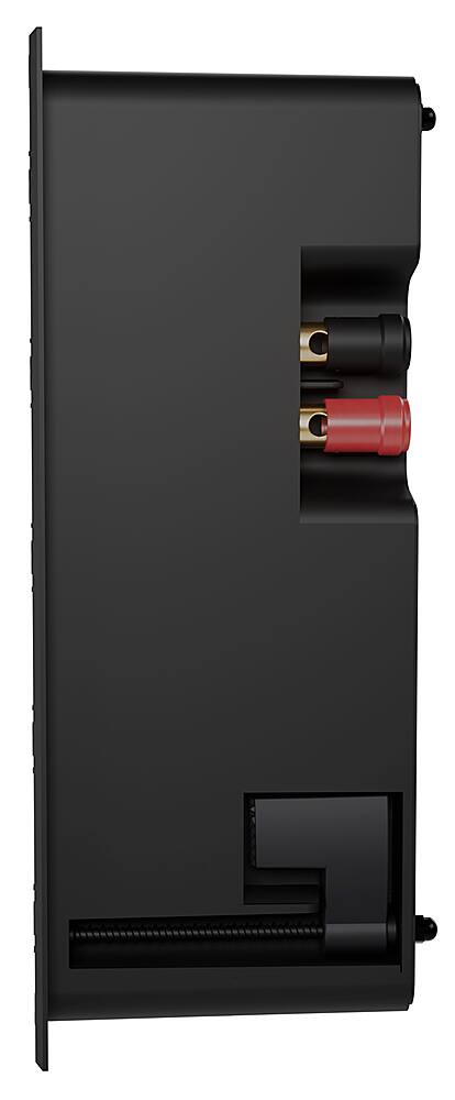 Back. Sonance - VX42 RECTANGLE - Visual Experience Series 4" 2-Way In Wall Speakers (Pair) - Paintable White.