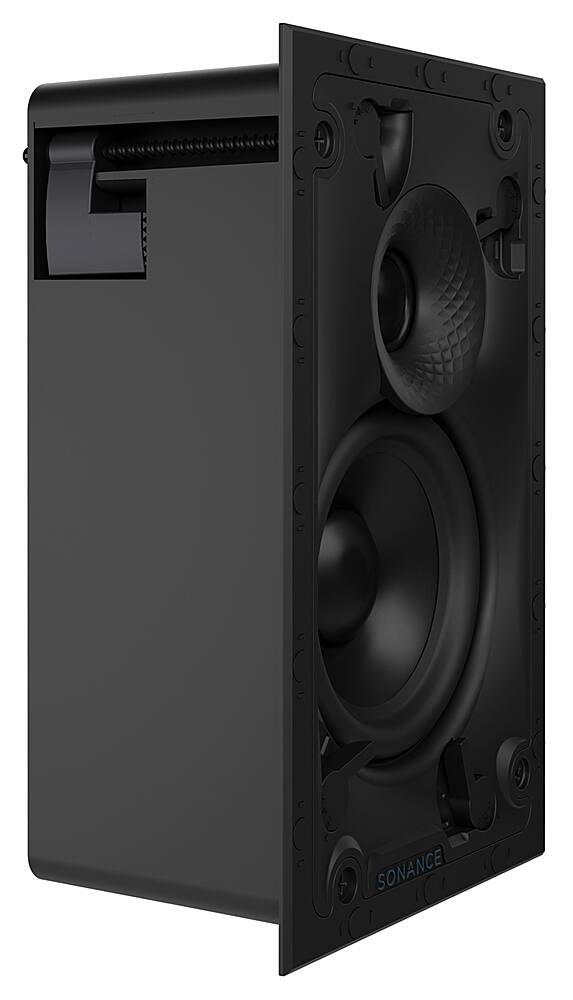 Alt View 15. Sonance - VX42 RECTANGLE - Visual Experience Series 4" Small Rectangle 2-Way Speakers (Pair) - Paintable White.