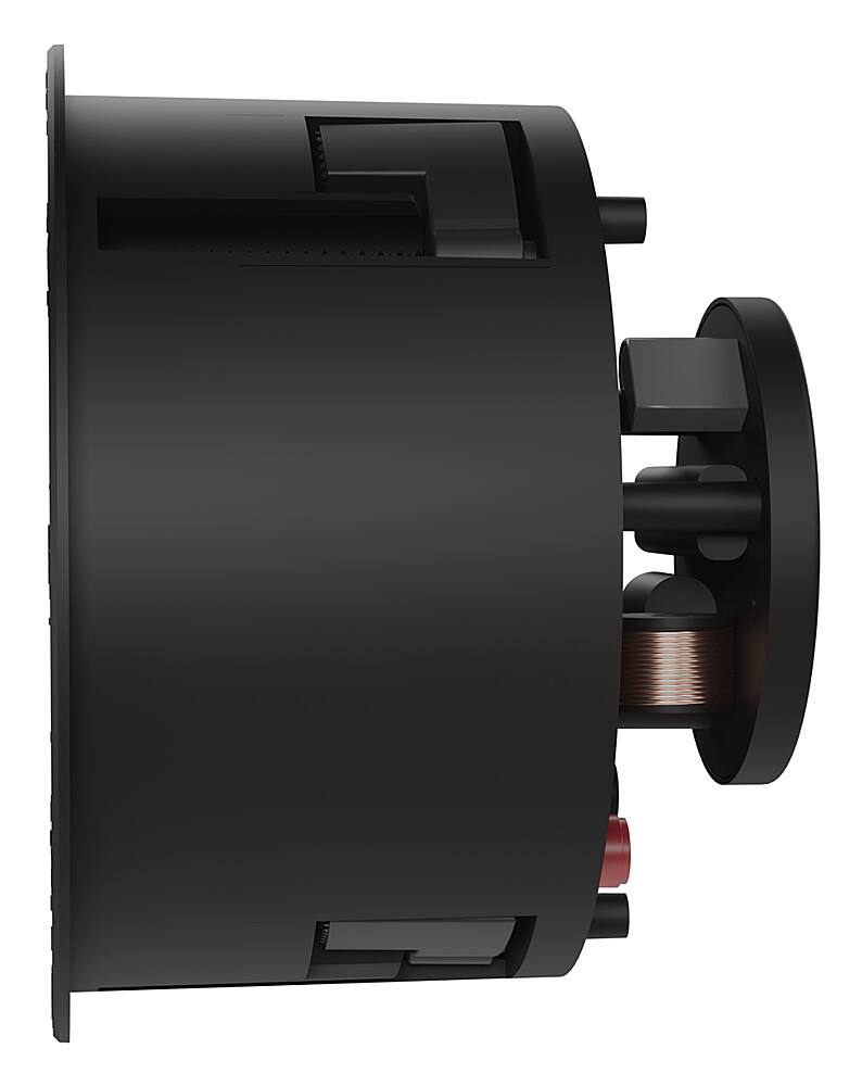 Back. Sonance - VX46R - Visual Experience Series 4" Small Round 2-Way Speakers (Pair) - Paintable White.