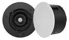 Front. Sonance - VX46R - Visual Experience Series 4" Small Round 2-Way Speakers (Pair) - Paintable White.