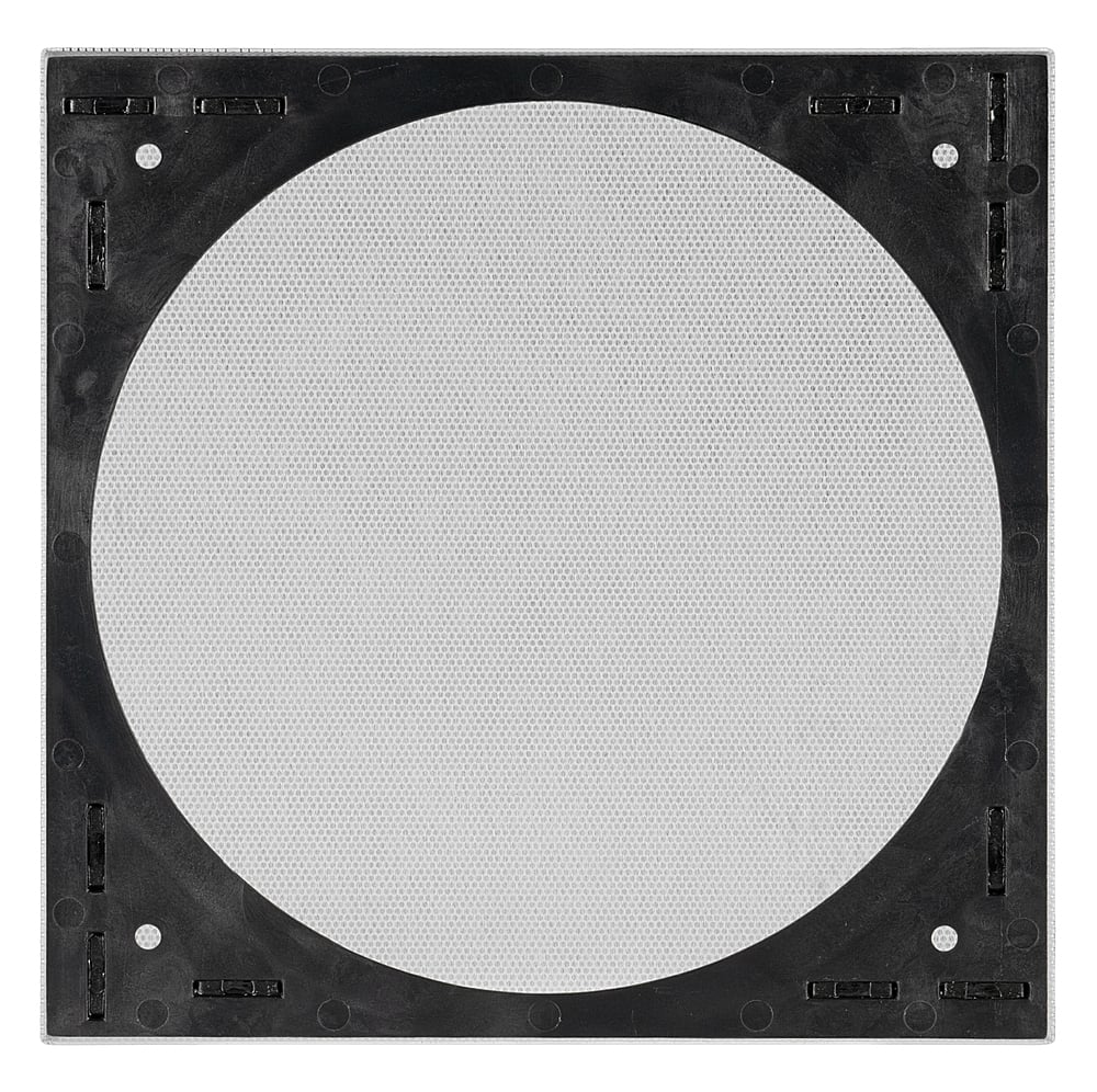 Alt View 14. Sonance - VX6SQ-NT - Visual Experience Series 6" Medium Square Adapter w/ Trimless Grille (2-Pack) - Paintable White.