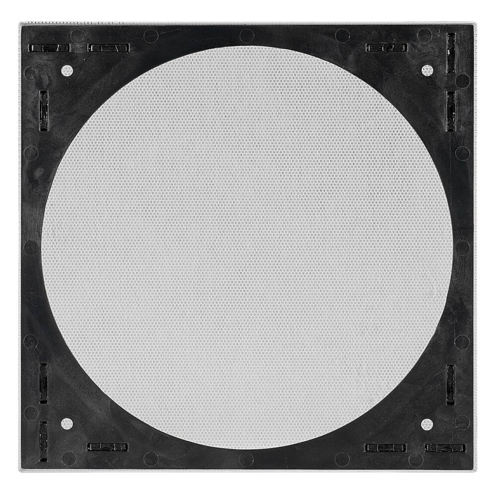 Alt View 14. Sonance - VX6SQ-NT - Visual Experience Series  6" Medium Square Adapter w/ Trimless Grille (2-Pack) - Paintable White.