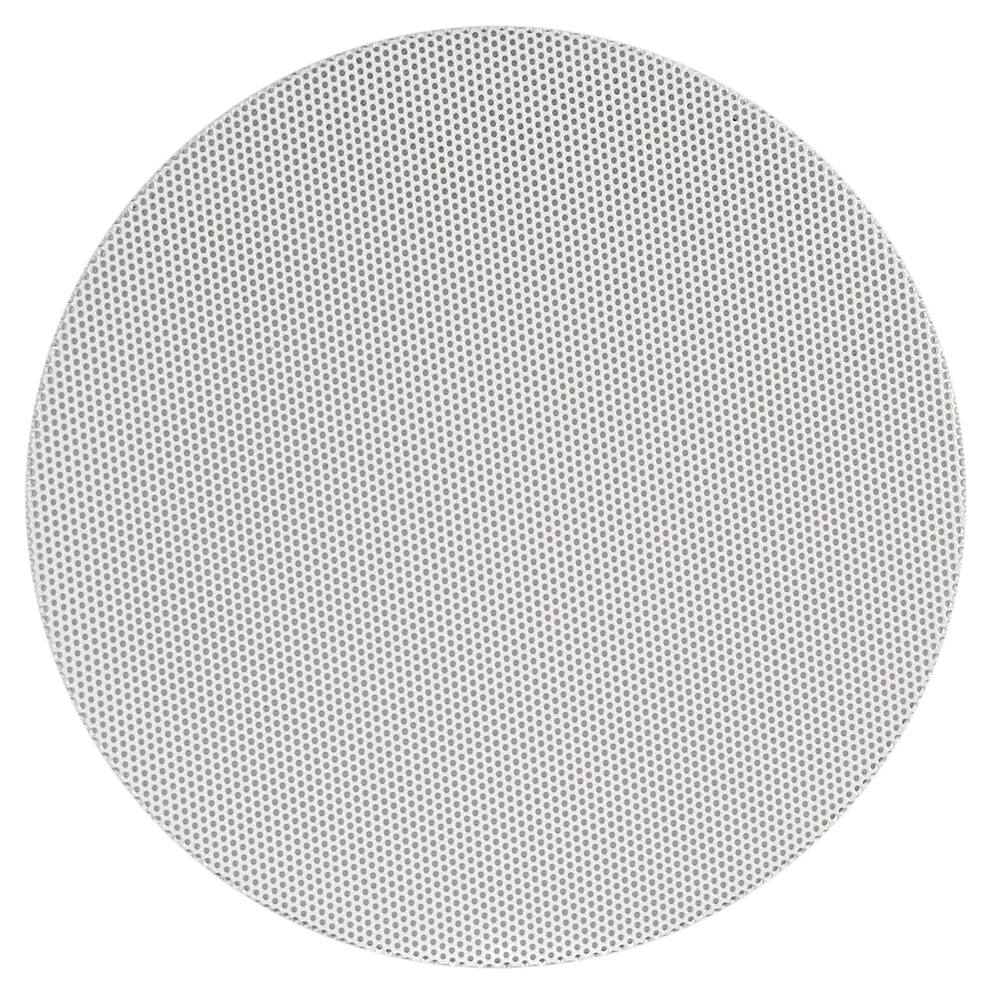 Angle. Sonance - VX4R-GRILLE-NT - Visual Experience Series  4" Round Grille Trimless  for 4" In-Ceiling (2-Pack) - Paintable White.