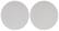 Front. Sonance - VX4R-GRILLE-NT - Visual Experience Series 4" Round Grille Trimless for 4" In-Ceiling (2-Pack) - Paintable White.