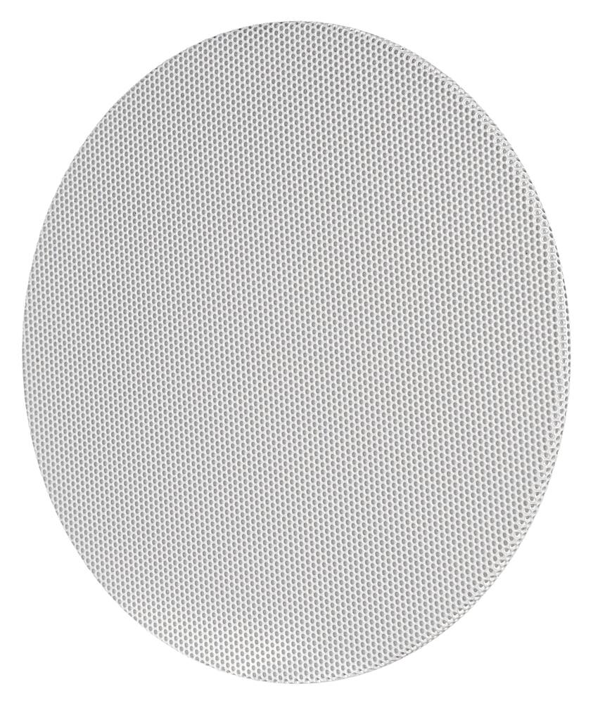 Left. Sonance - VX4R-GRILLE-NT - Visual Experience Series  4" Round Grille Trimless  for 4" In-Ceiling (2-Pack) - Paintable White.