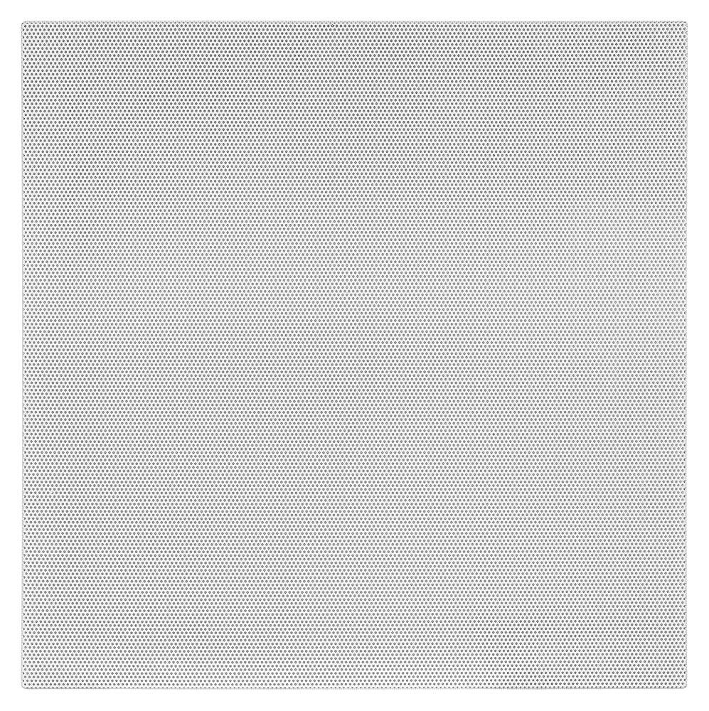 Left. Sonance - VX8SQ-NT - Visual Experience Series  8" Large Square Adapter w/ Trimless Grille (2-Pack) - Paintable White.