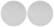 Front. Sonance - VX8R-GRILLE-NT - Visual Experience Series 8" Round Grille Trimless for 8" In-Ceiling (2-Pack) - Paintable White.
