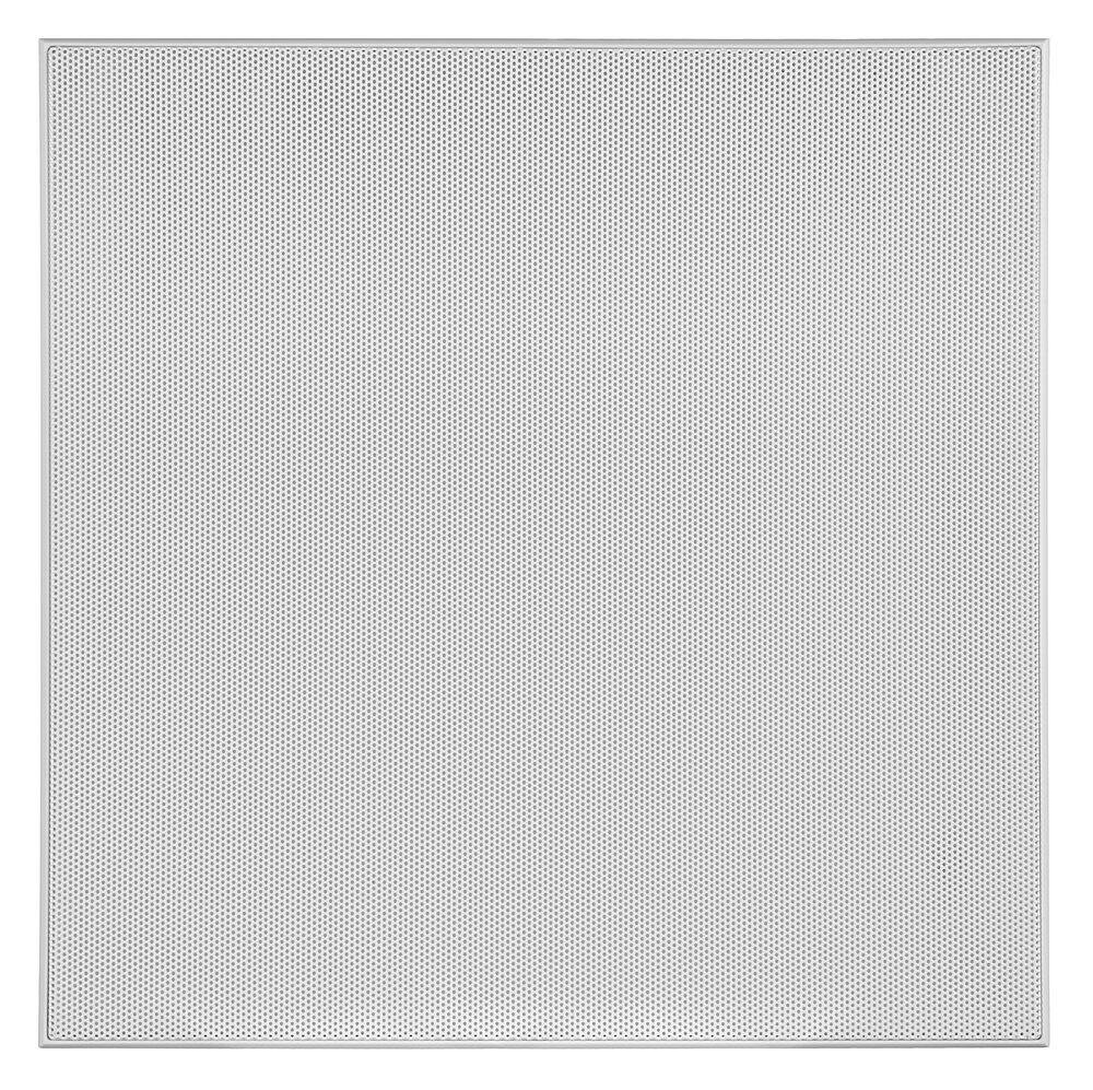 Left. Sonance - VX8SQ-T - Visual Experience Series  8" Large Square Adapter w/ Micro Trim Grille  (2-Pack) - Paintable White.