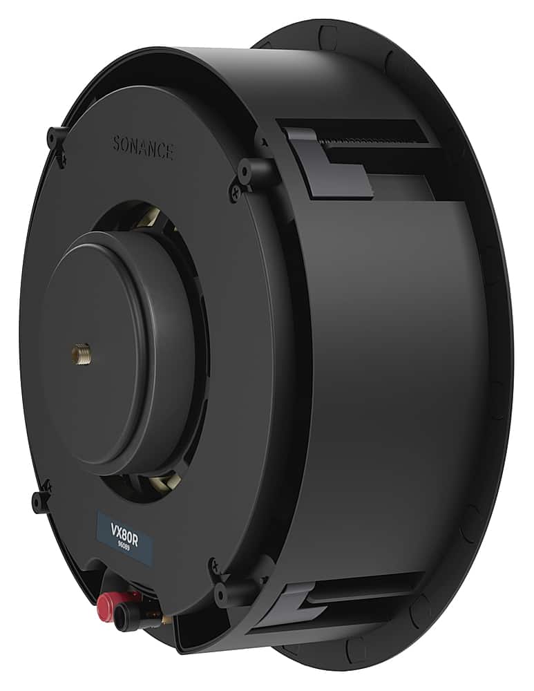 Alt View 13. Sonance - VX80R - Visual Experience Series 8" Large Round 2-Way Speakers (Pair) - Paintable White.