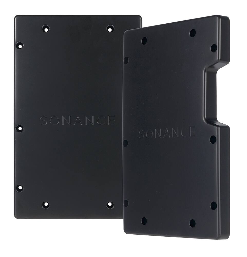 Sonance - VX6-ENCL - Visual Experience Series 6" Rectangle Retro Enclosure for 6" VX (2-Pack) - Black