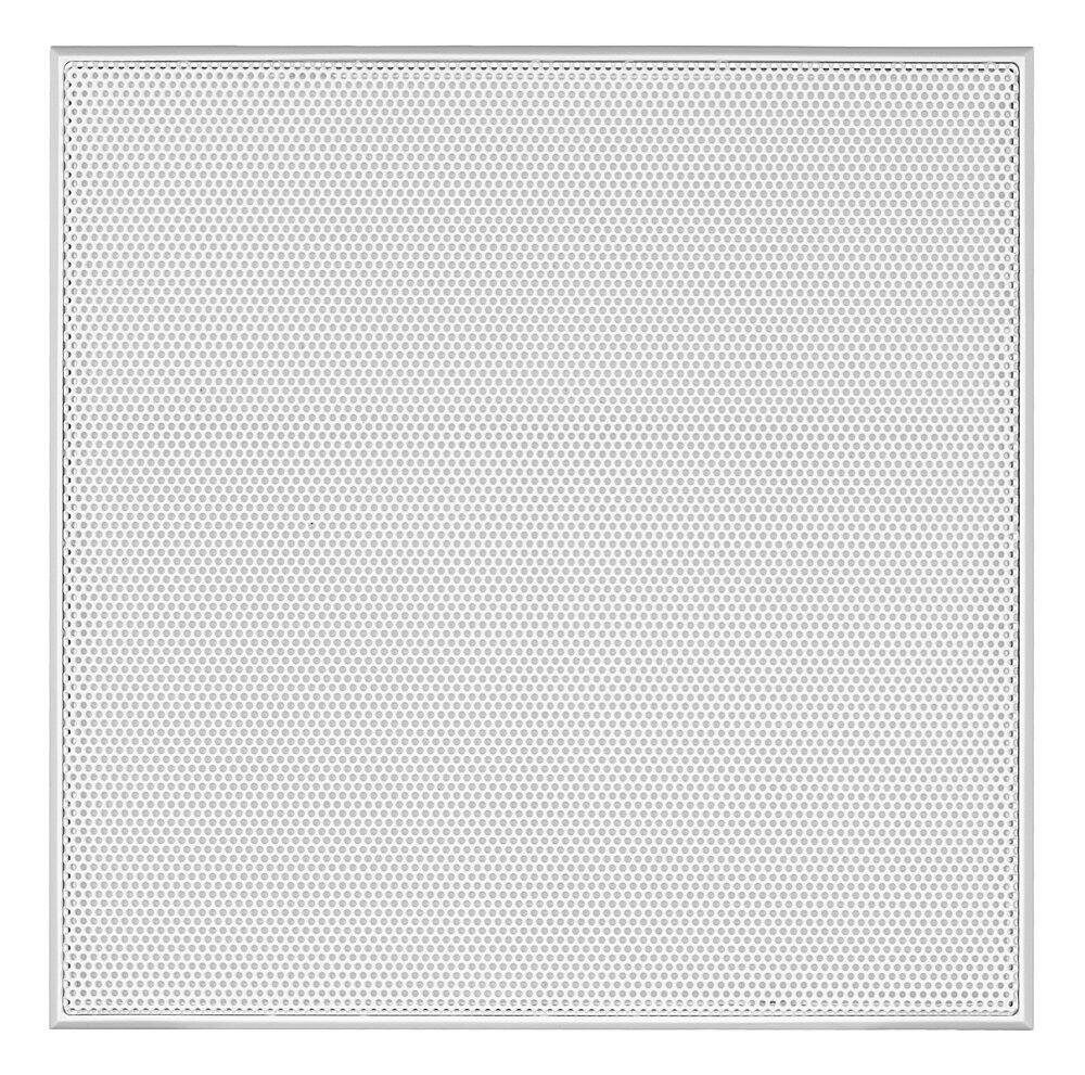 Left. Sonance - VX4SQ-T - Visual Experience Series  4" Small Square Adapter w/ Micro Trim Grille (2-Pack) - Paintable White.