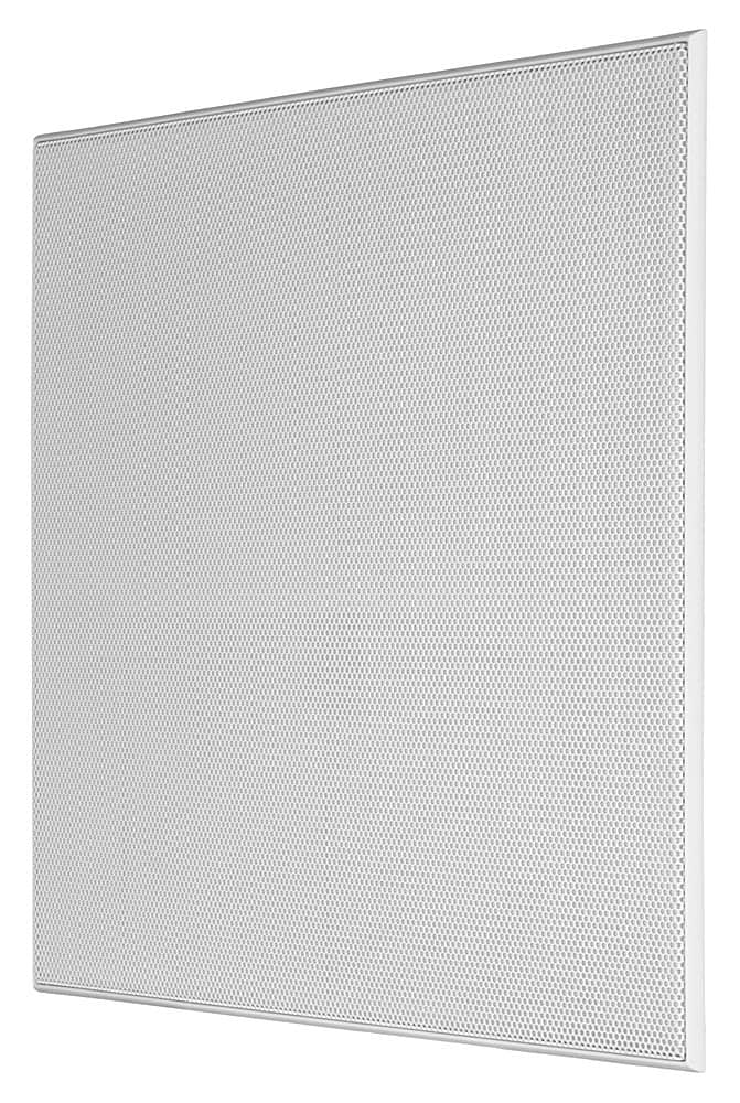 Alt View 11. Sonance - VX6SQ-T - Visual Experience Series 6" Medium Square Adapter w/ Micro Trim Grille (2-Pack) - Paintable White.