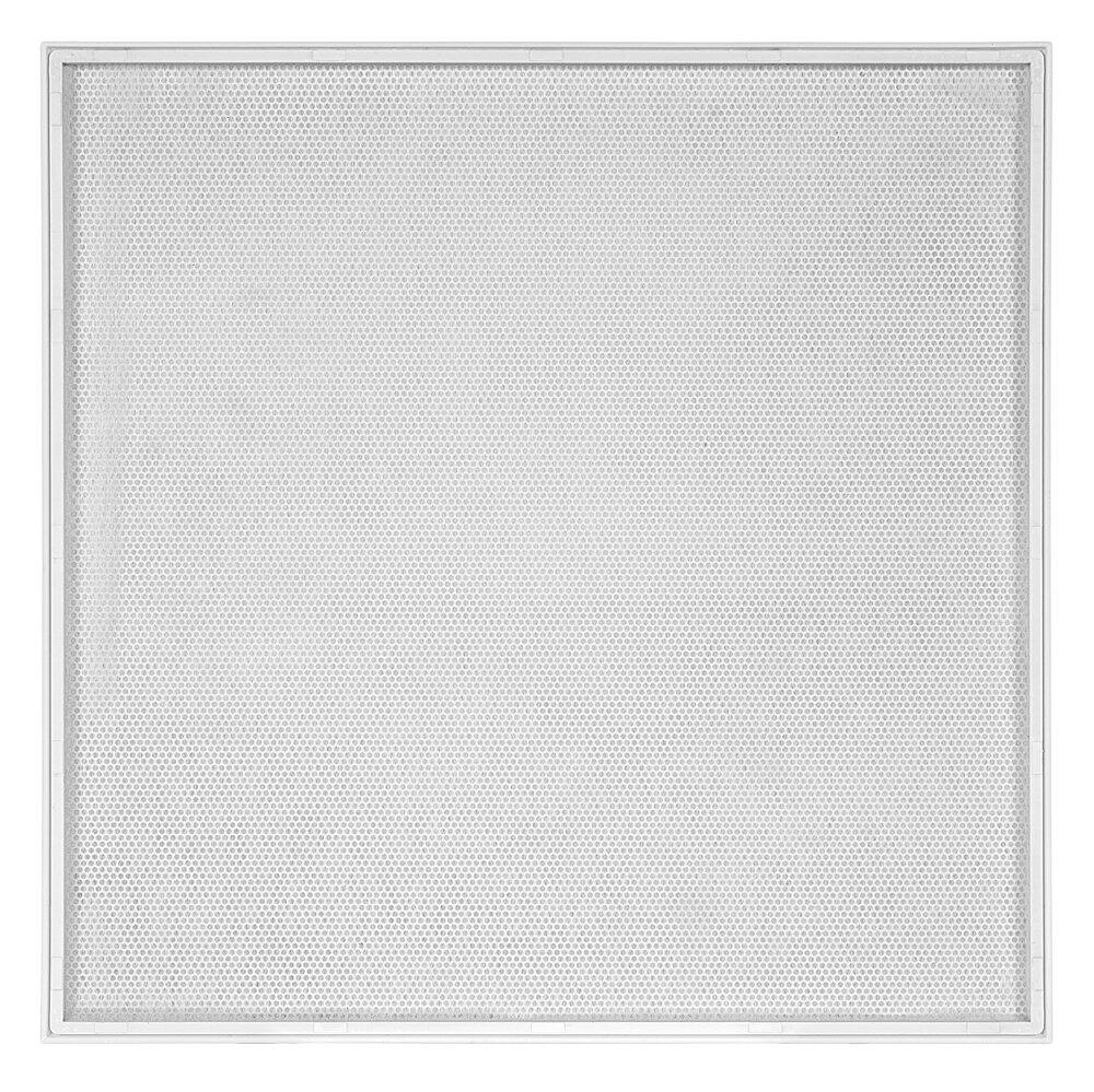 Alt View 13. Sonance - VX6SQ-T - Visual Experience Series 6" Medium Square Adapter w/ Micro Trim Grille (2-Pack) - Paintable White.