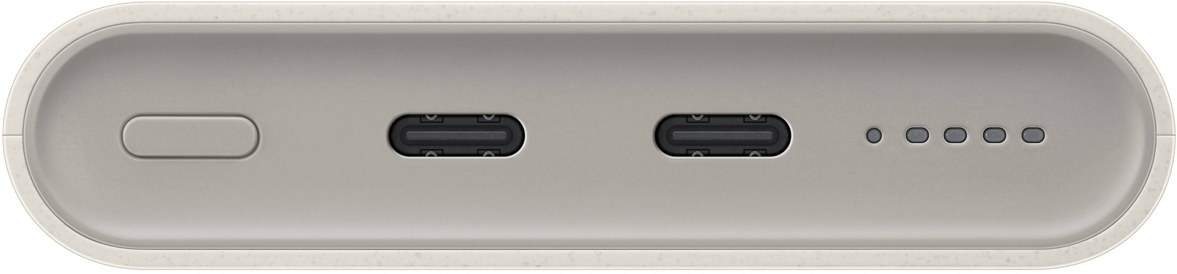 Alt View 12. Samsung - 25W 10,000mAh Wireless Battery Pack - Beige.