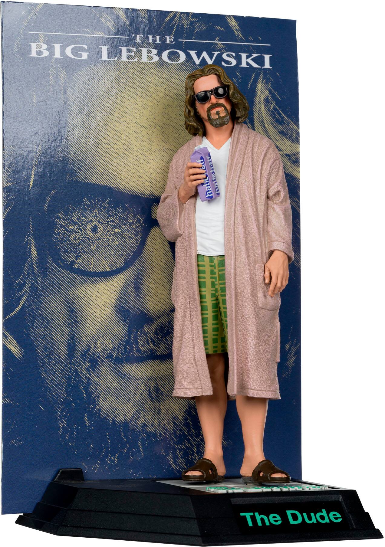 McFarlane Toys 6" Posed Figure The Dude (The Big Lebowski) Movie Maniacs 14019 Open Box Best Buy
