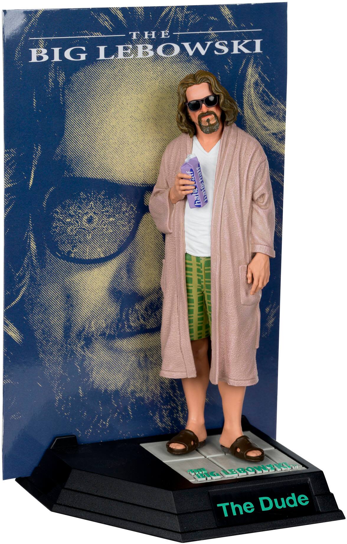 McFarlane Toys 6" Posed Figure The Dude (The Big Lebowski) Movie Maniacs 14019 Open Box Best Buy