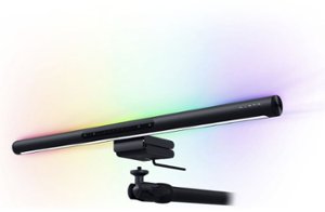 Razer - Aether Monitor RGB LED Light Bar - Black - Angle_Zoom