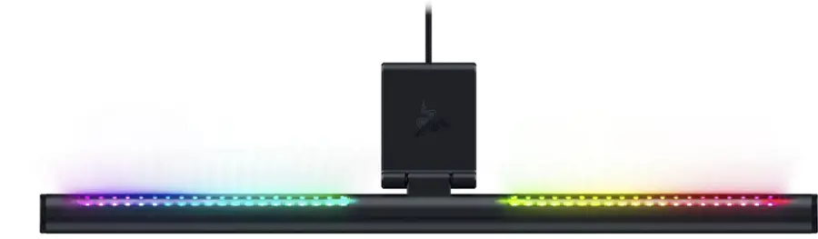 Alt View 12. Razer - Aether Monitor RGB LED Light Bar - Black.