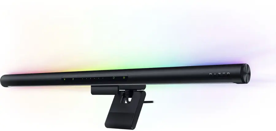 Alt View 16. Razer - Aether Monitor RGB LED Light Bar - Black.