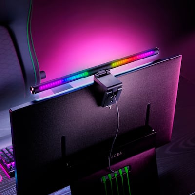 Razer Aether Monitor RGB LED Light Bar with Universal Razer Aether Monitor RGB LED Light Bar with Universal