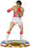 The image features a statue of Rocky Balboa, a famous boxer, wearing a white and red boxing outfit. He is standing on a gold plate with the words "Rocky Balboa" written on it. The statue captures the iconic moment of Rocky in his boxing stance, ready to throw a punch.