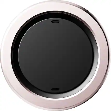 Front. OhSnap - Snap 4 Luxe Magnetic Phone Grip - Ultra-Thin, Fits Any Phone, Supports MagSafe Charging - Rose Pink.