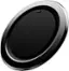 Angle. OhSnap - Snap 4 Luxe Magnetic Phone Grip - Ultra-Thin, Fits Any Phone, Supports MagSafe Charging - Obsidian Black.