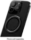 Alt View 12. OhSnap - Snap 4 Luxe Magnetic Phone Grip - Ultra-Thin, Fits Any Phone, Supports MagSafe Charging - Obsidian Black.